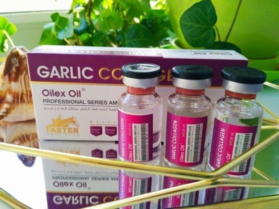 أمبولات الجارليك كولاجين لعلاج التساقط وانبات الفراغات