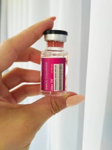 أمبولات الجارليك كولاجين لعلاج التساقط وانبات الفراغات - الصورة 2